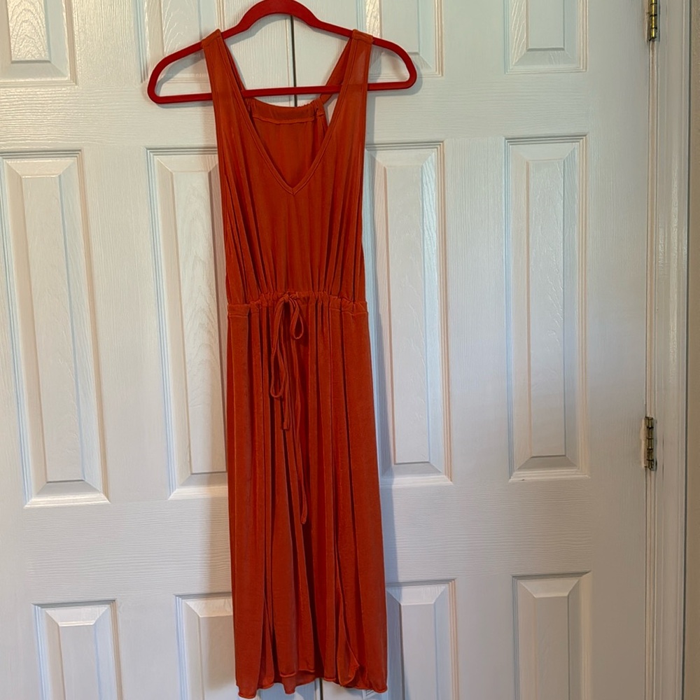 Cupshe size small orange cover-up